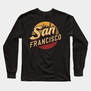 Vintage San Francisco City Long Sleeve T-Shirt